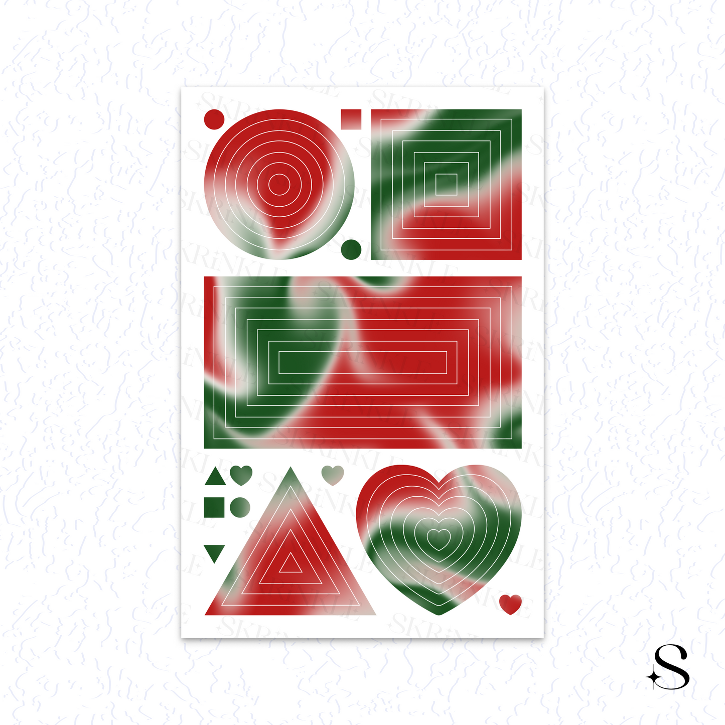 Frame stickers - Christmas