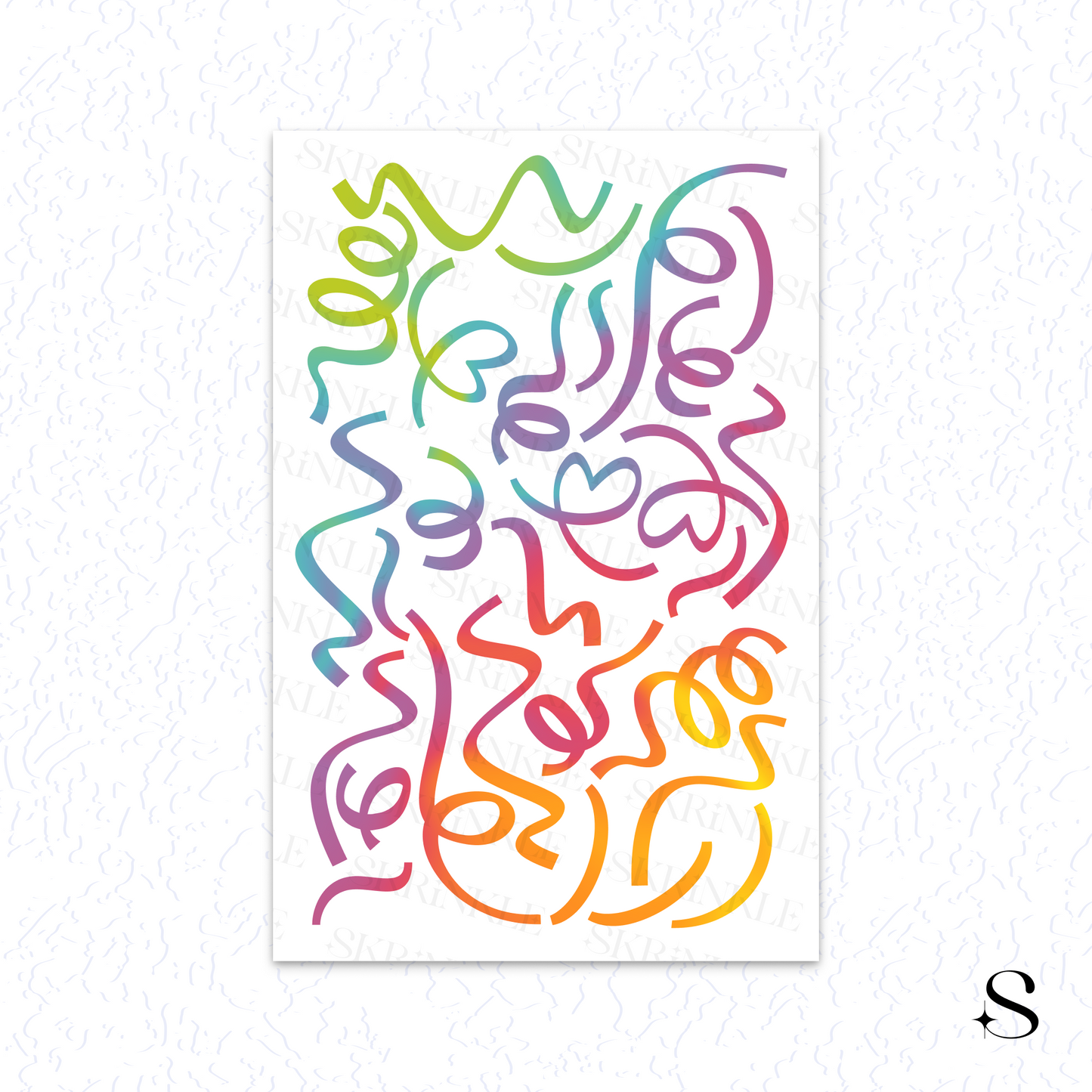 Confetti Stickers - New Year 2026