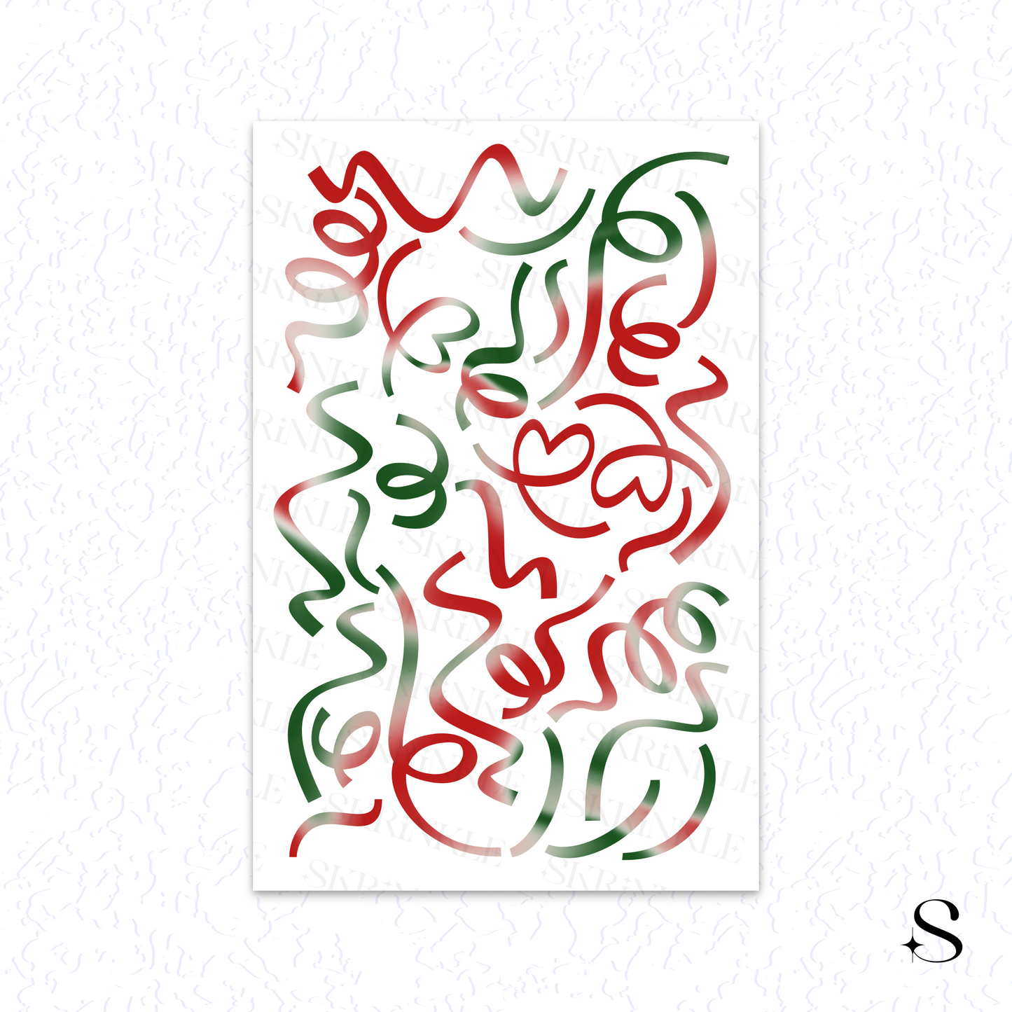 Confetti Stickers - Christmas