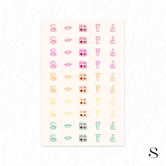 Line Icon Stickers - Touchup