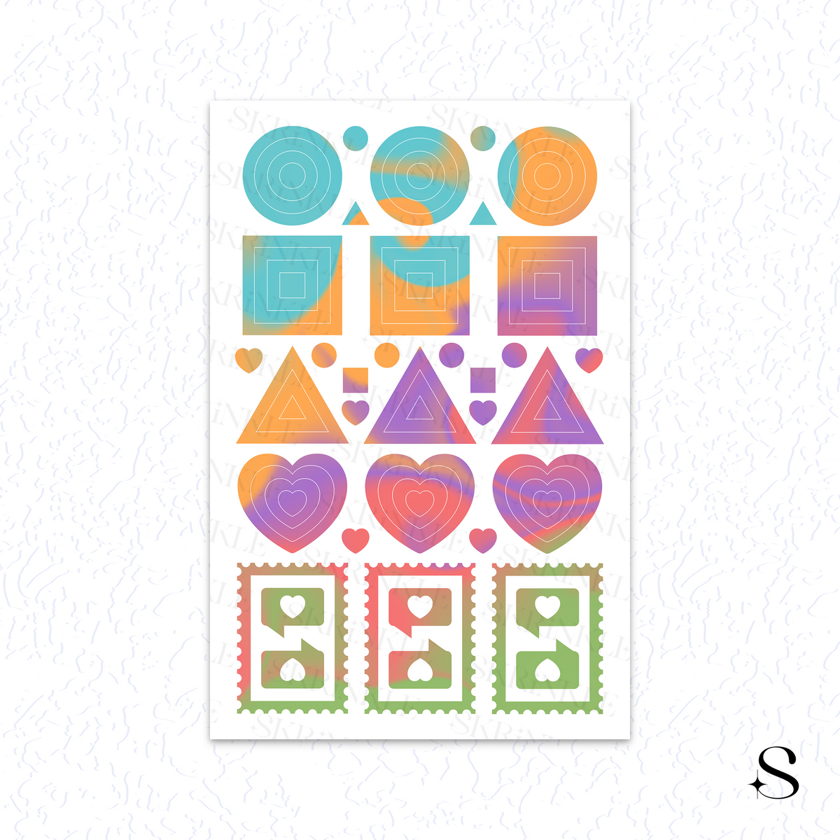 Frame stickers - Celebration
