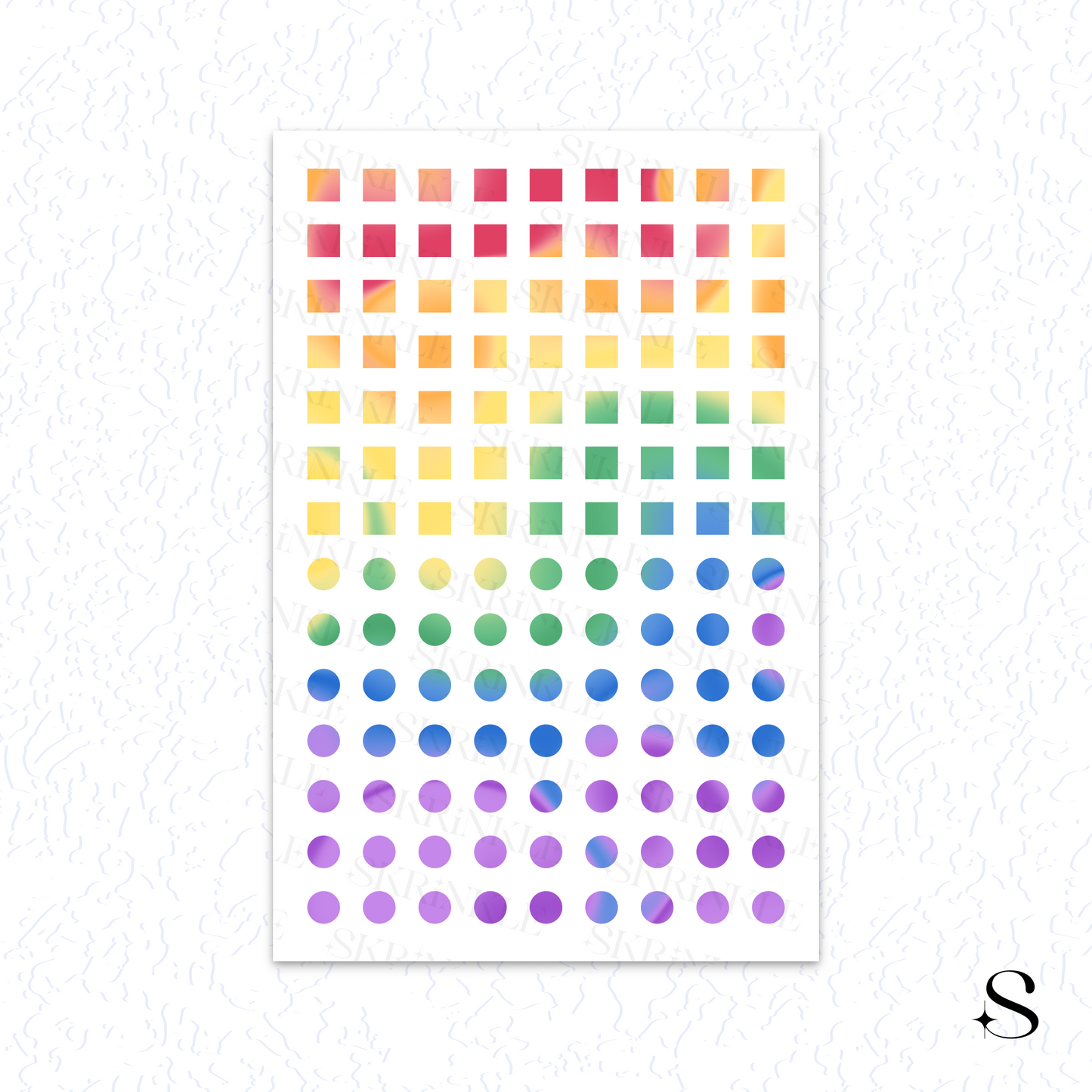 5mm Checkbox Stickers