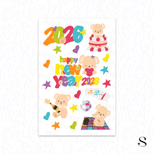 Eun Oh Stickers - New year 2026